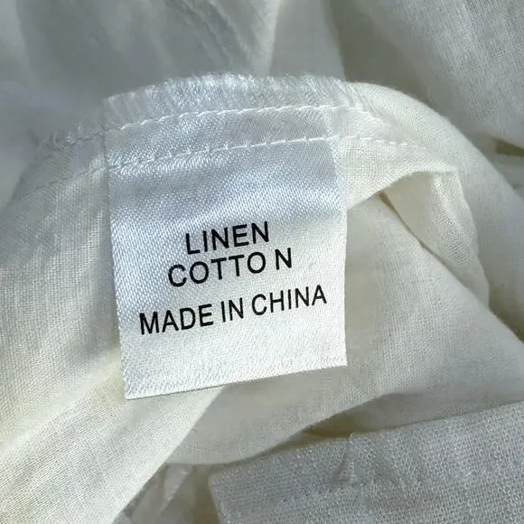 Princess Polly Elouise Dress Mini Dress Summer Dress Size 2 White - Picture 10 of 12